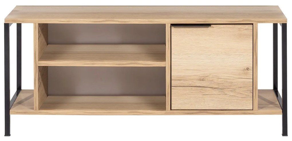 Móvel TV Bond – Preto Feltro – 120x48x35 cm