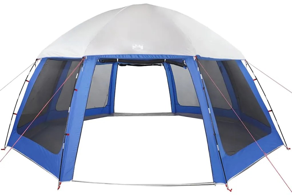 Tenda para piscina com mosca amovível e paredes de rede