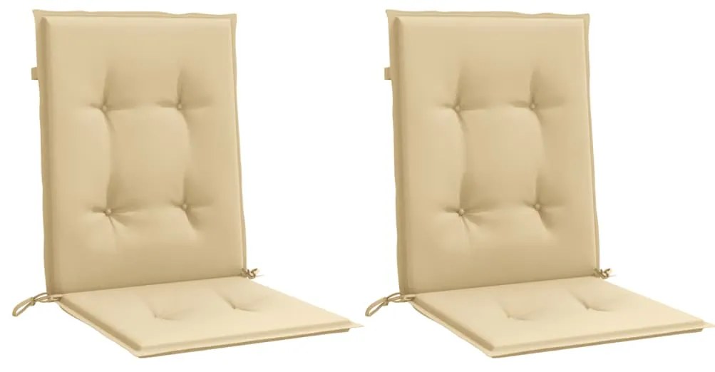 Almofadões lombares p/ cadeiras 2pcs 100x50x4cm mesclado tecido