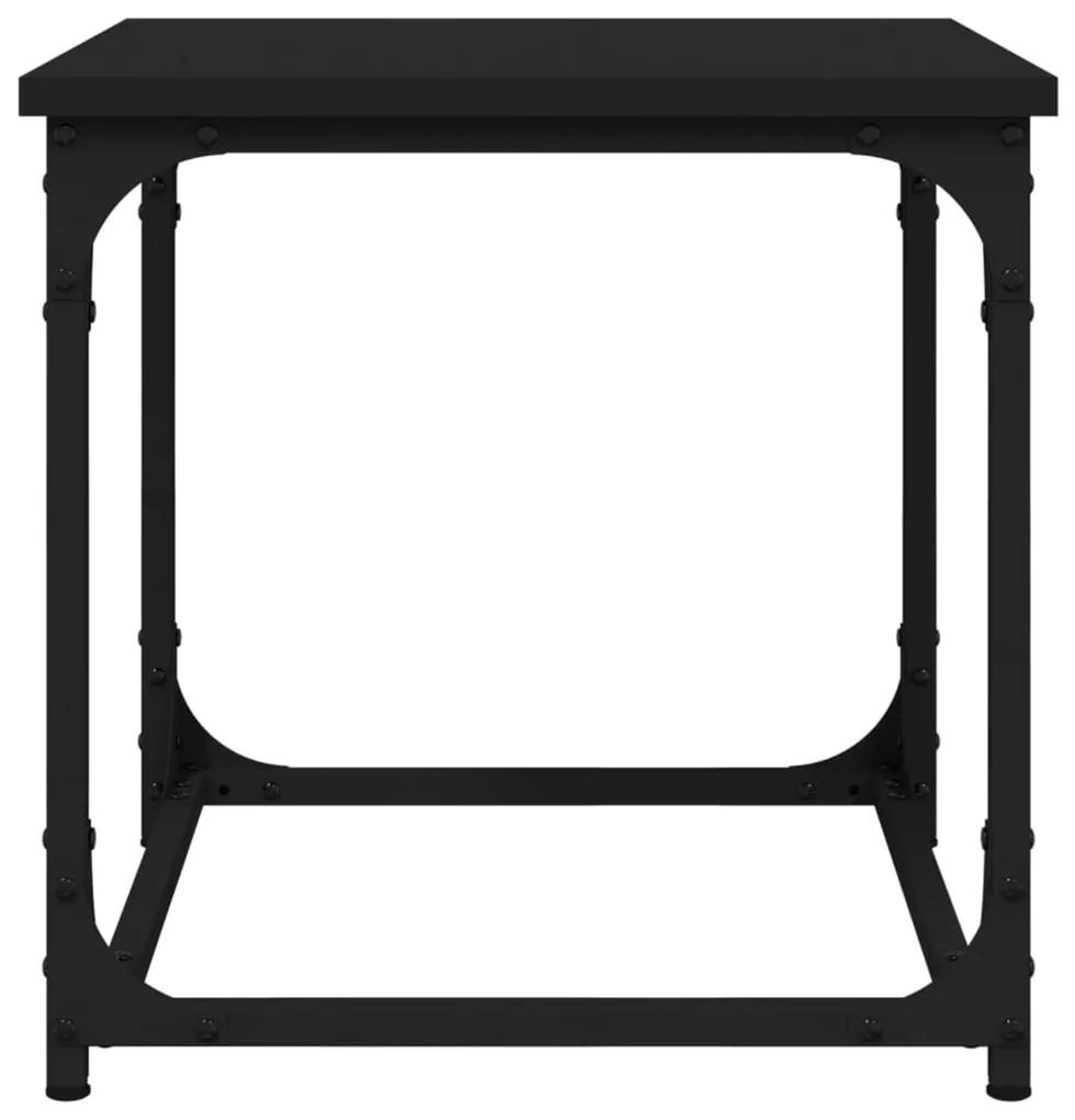 Mesa de apoio 40x40x40 cm derivados de madeira preto