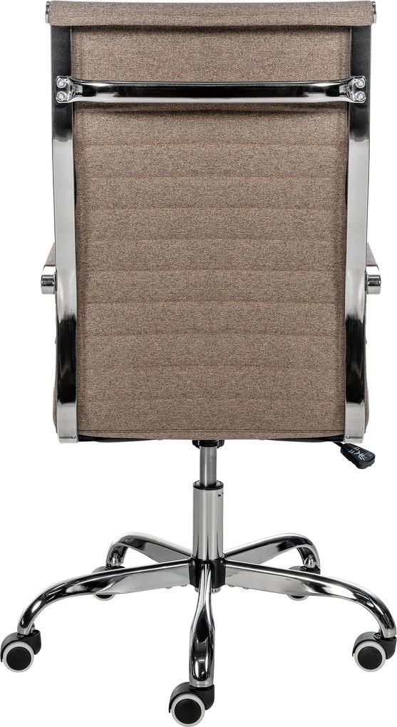 Cadeira de Escritório Amadora Tecido Taupe