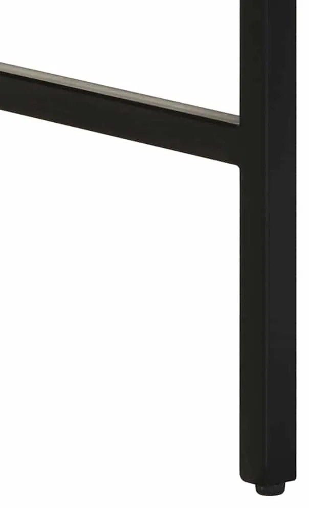 Mesa 80x50x75 cm Madeira Sólida de Manga Crua