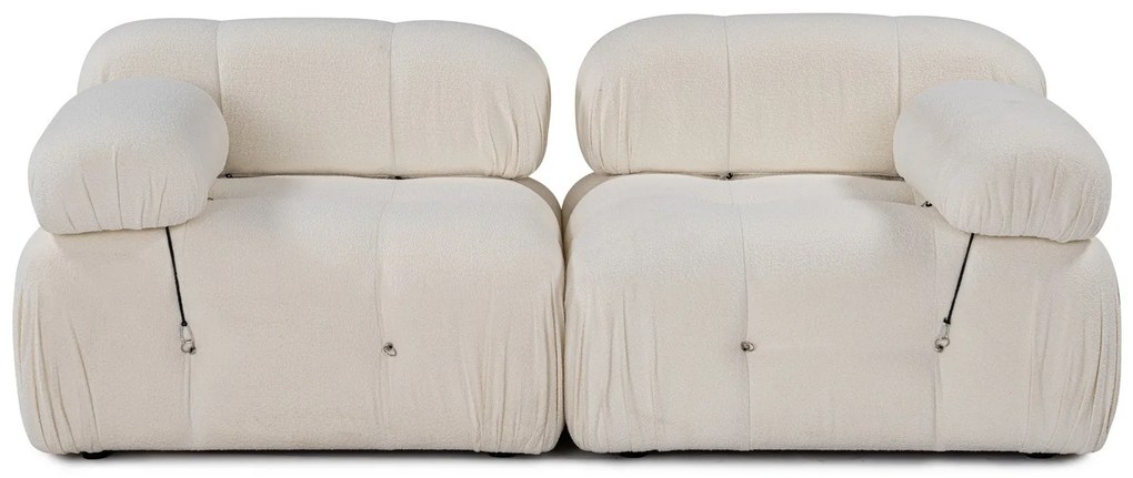Sofá de 2 Lugares Bubble – Creme – 190 cm x 95 cm x 75 cm