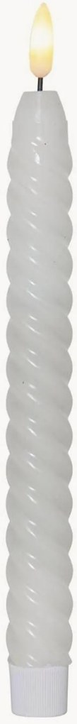 Vela cónica LED com temporizador Flame Swirl Antique