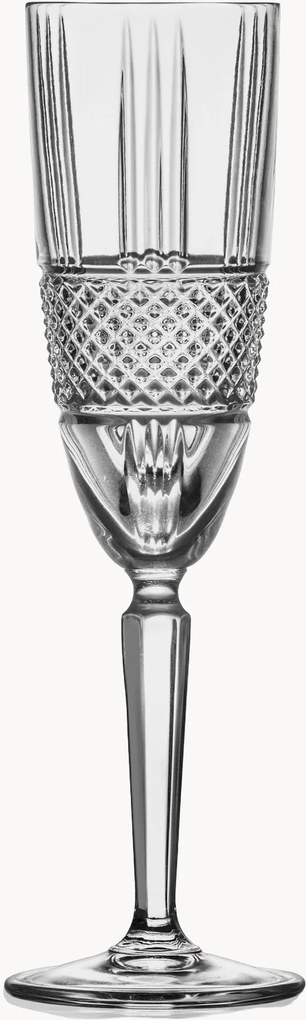 Copos de champanhe em cristal Brillante, conjunto de 6