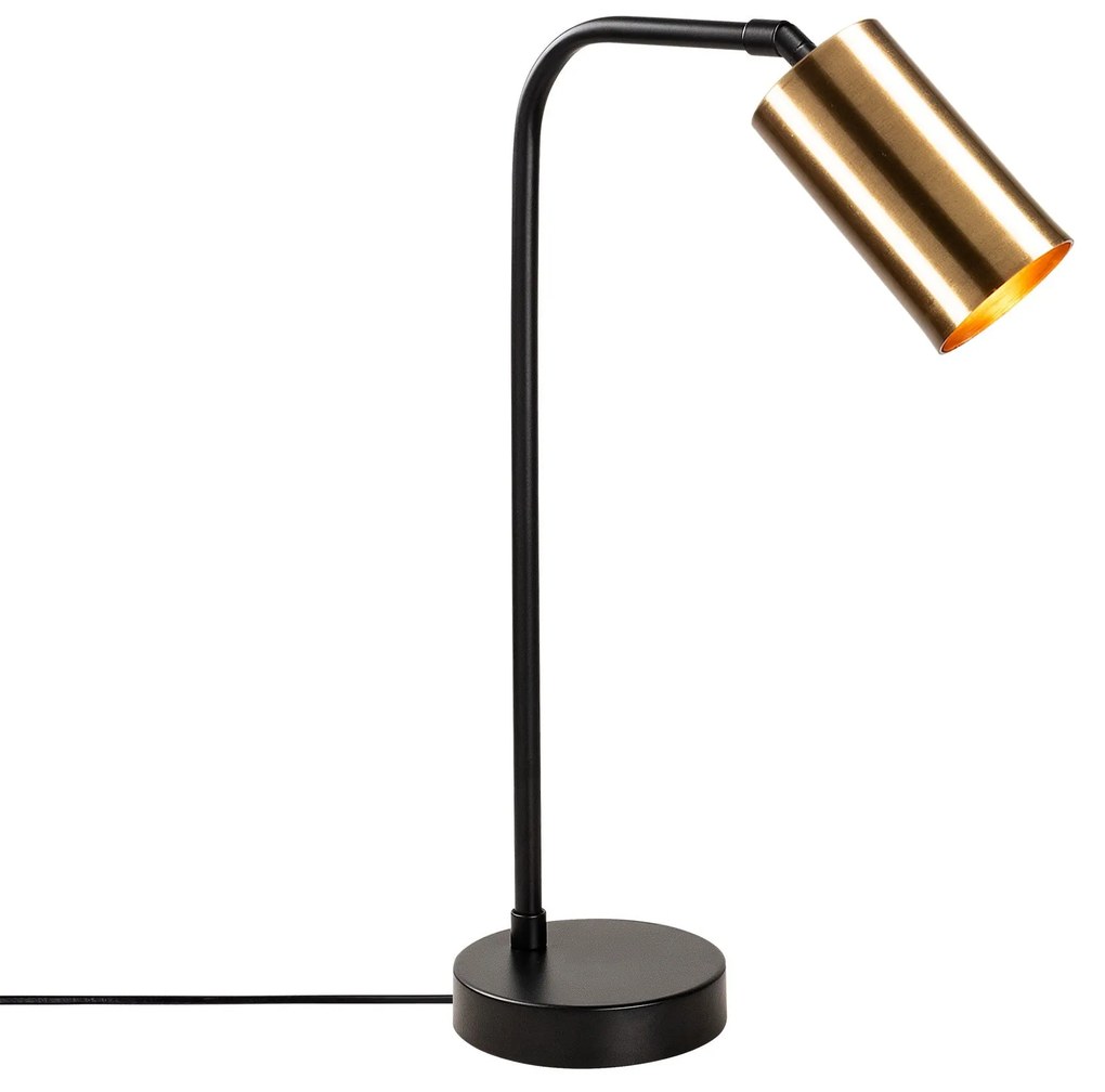 Candeeiro de Mesa Emek – Preto – 25 x 17 cm