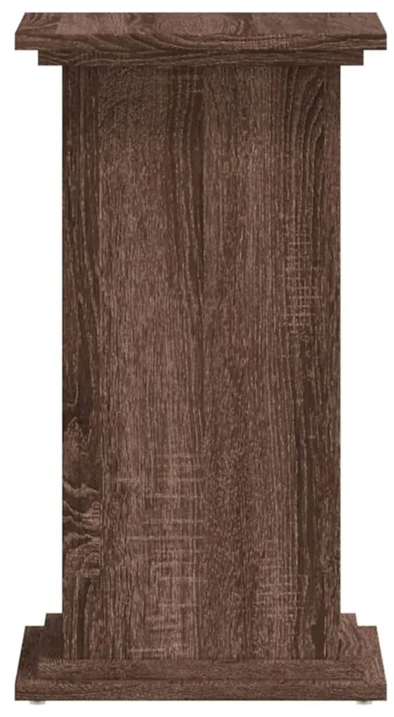 Suporte p/ plantas 33x33x60 cm deriv. madeira carvalho castanho