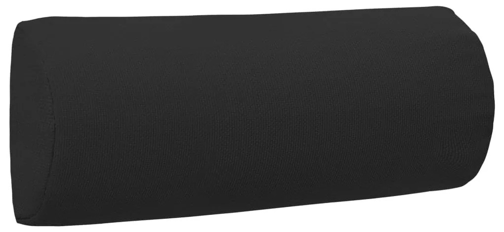 vidaXL Encosto cabeça cadeira de pátio 40x7,5x15 cm textilene preto