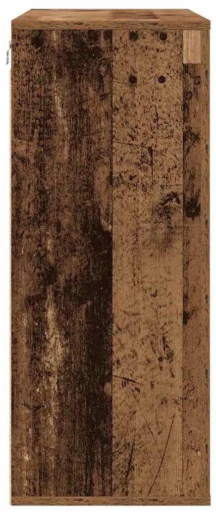 Armário de Parede Madeira Antiga 80x33x80 cm Madeira Engenharia