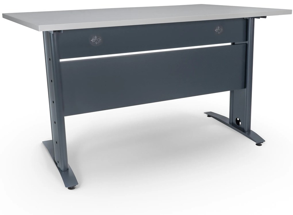 Secretária de Escritório 1200x800x750mm Soho – Antracite / Cinza
