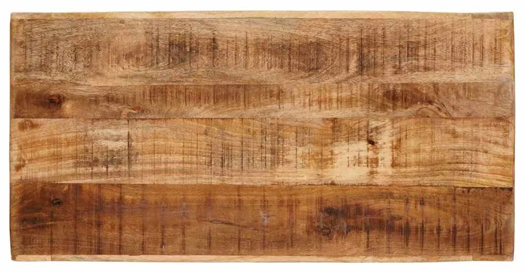 Mesas de canto 3 pcs Castanho Madeira de mangueira maciça