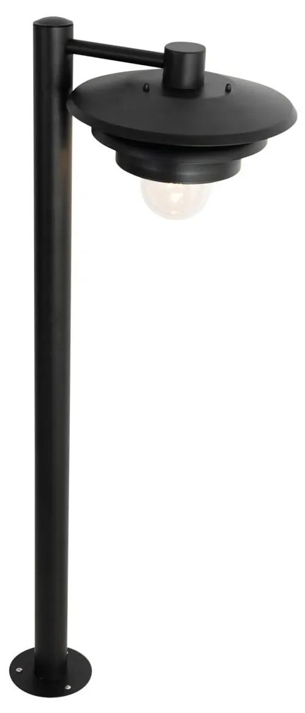 Candeeiro de jardim design preto 100 cm IP44 - Morty