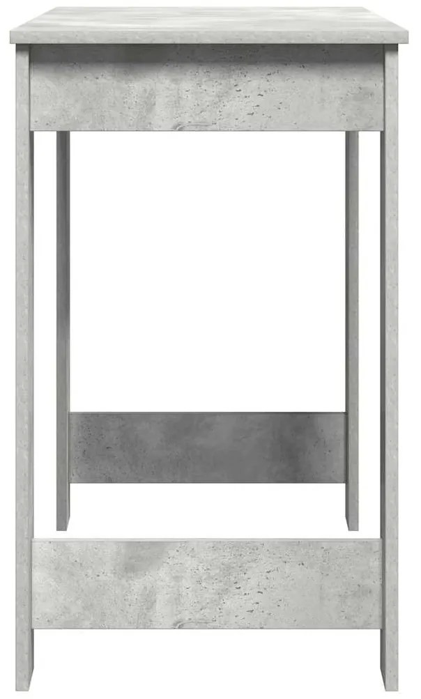Secretária 100x45x75 cm derivados de madeira cinzento cimento