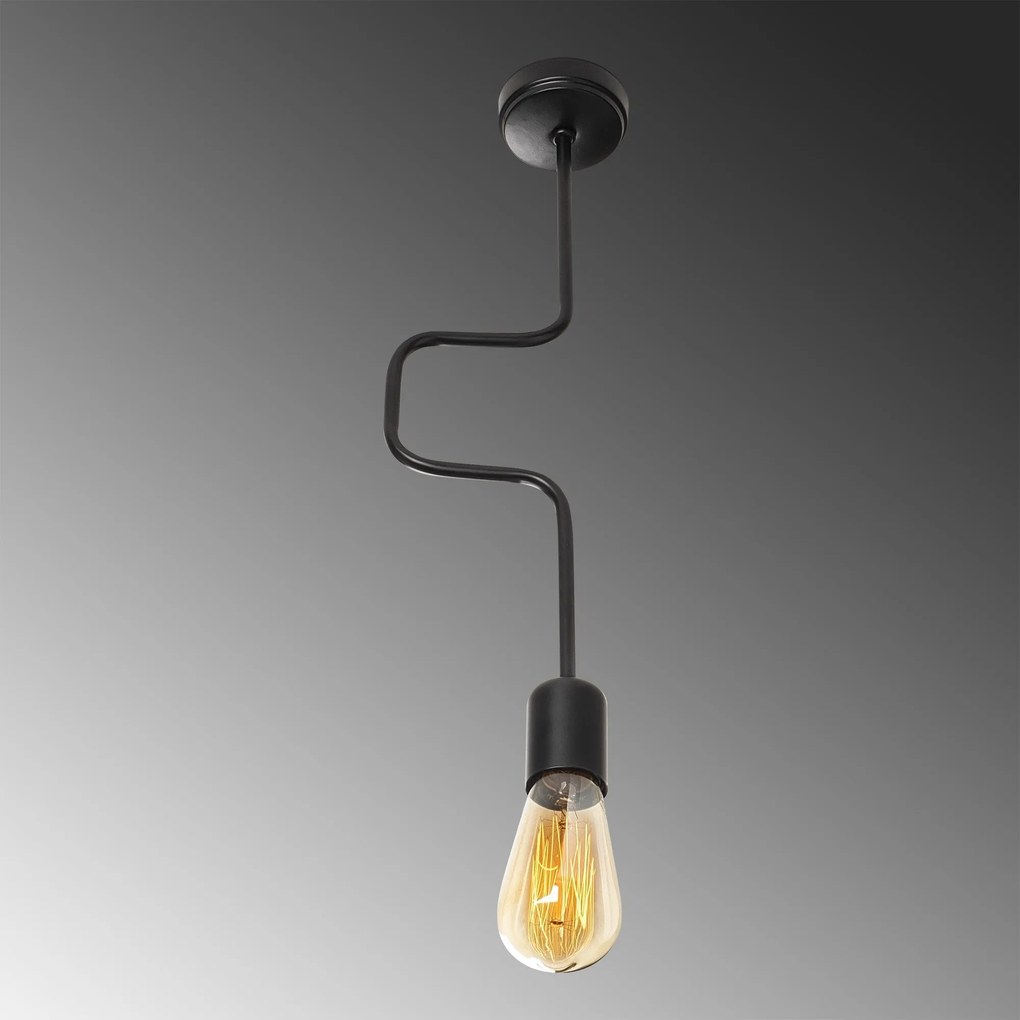 Candeeiro Denge – Preto – 12 x 6 cm