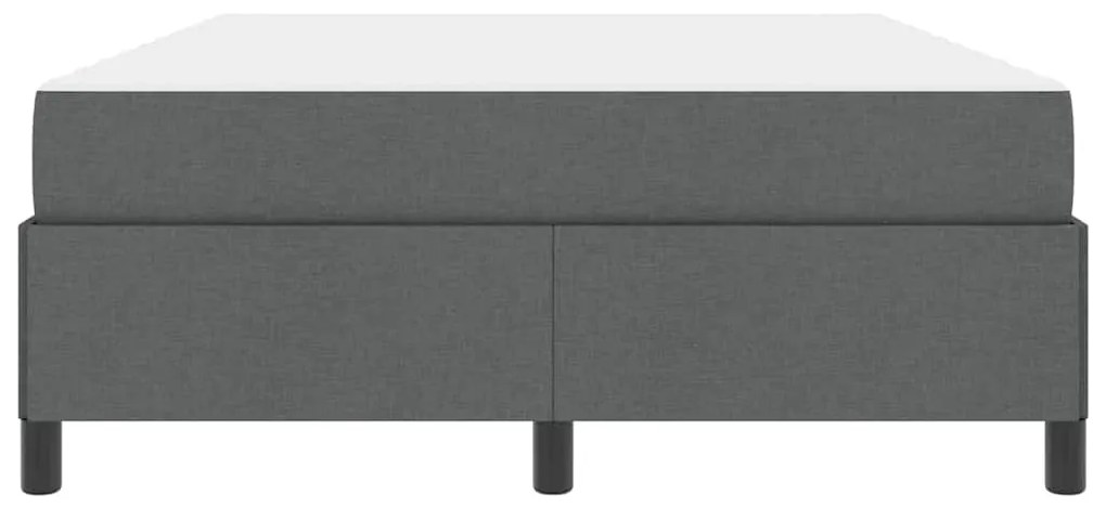 Cama Box Cinza escuro, Preto 140 x 190 cm