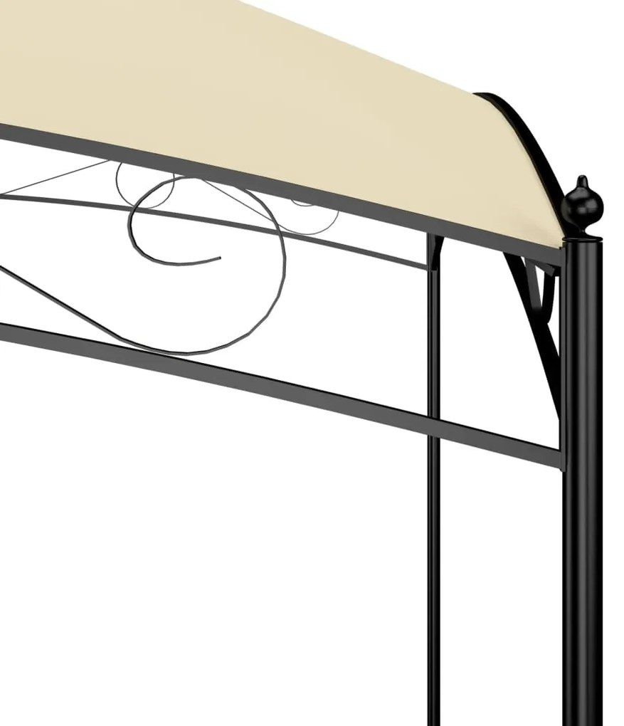 Gazebo 3x3x2,65 m 180 g/m² creme