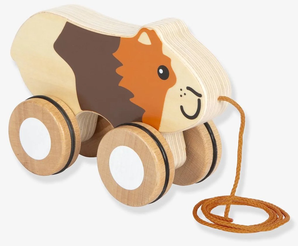 Animal de Puxar PORQUINHO-DA-ÍNDIA para Bebé small foot madeira