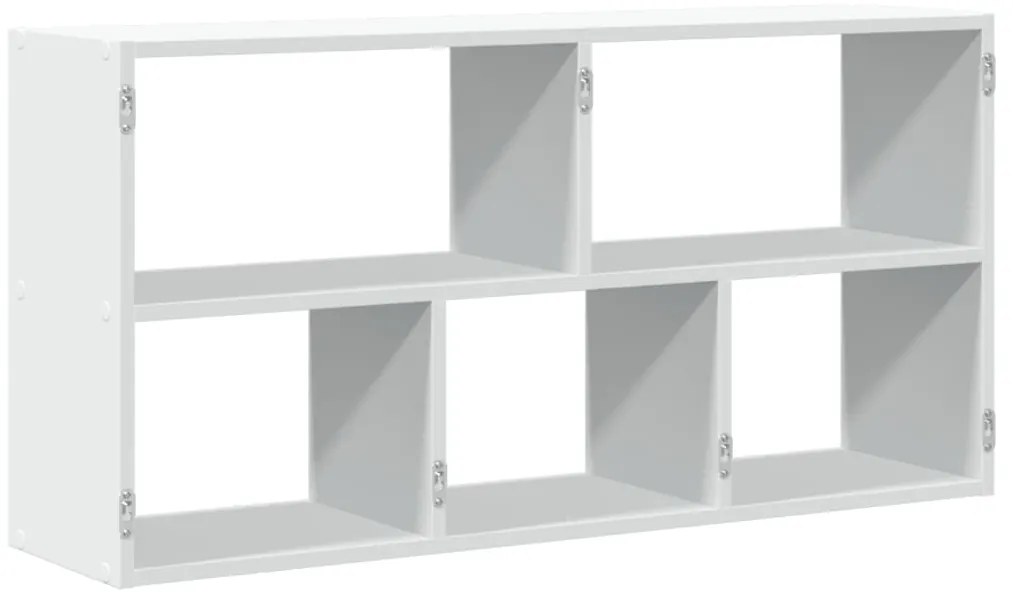 Prateleira de parede 100x25x50 cm derivados de madeira branco