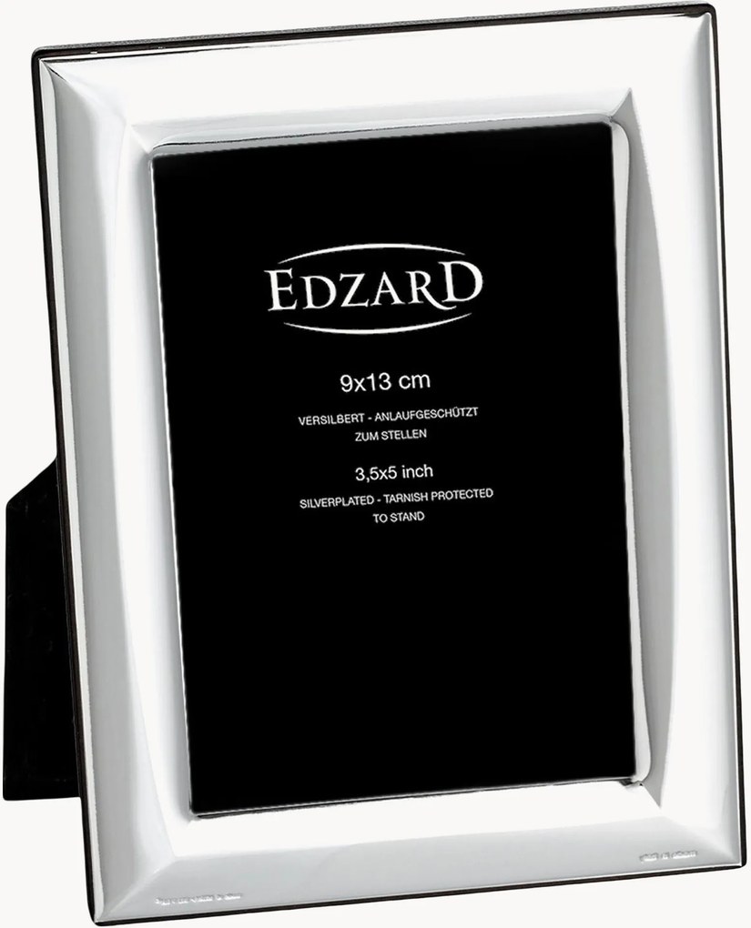 Moldura para fotos banhada a prata Serino