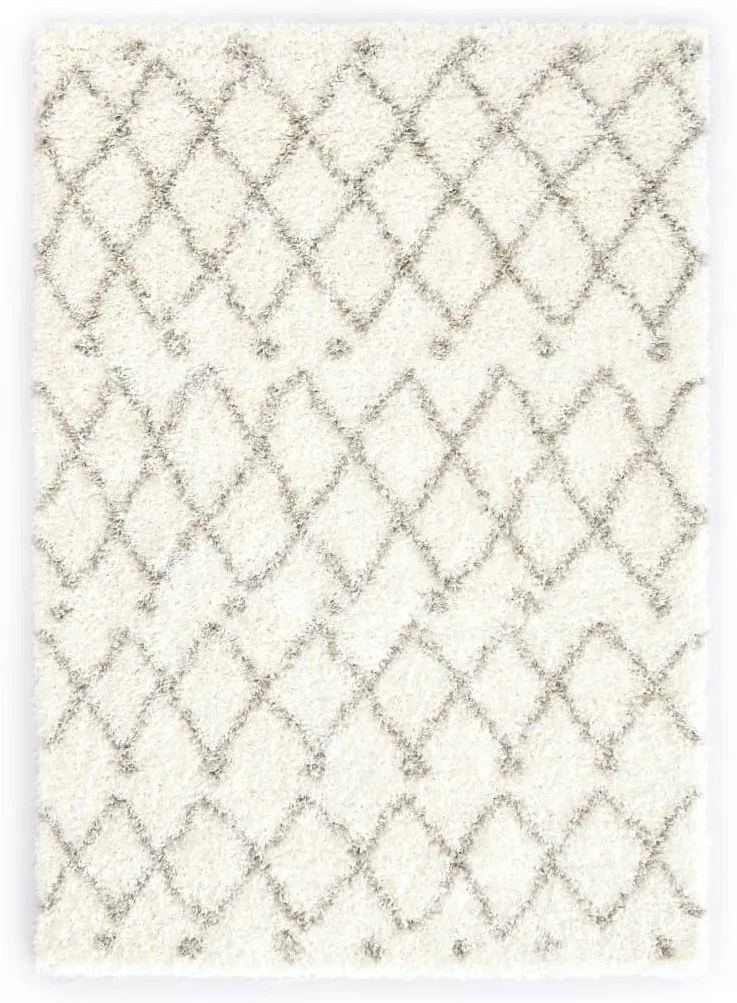 vidaXL Tapete berbere shaggy PP bege e areia 160x230 cm