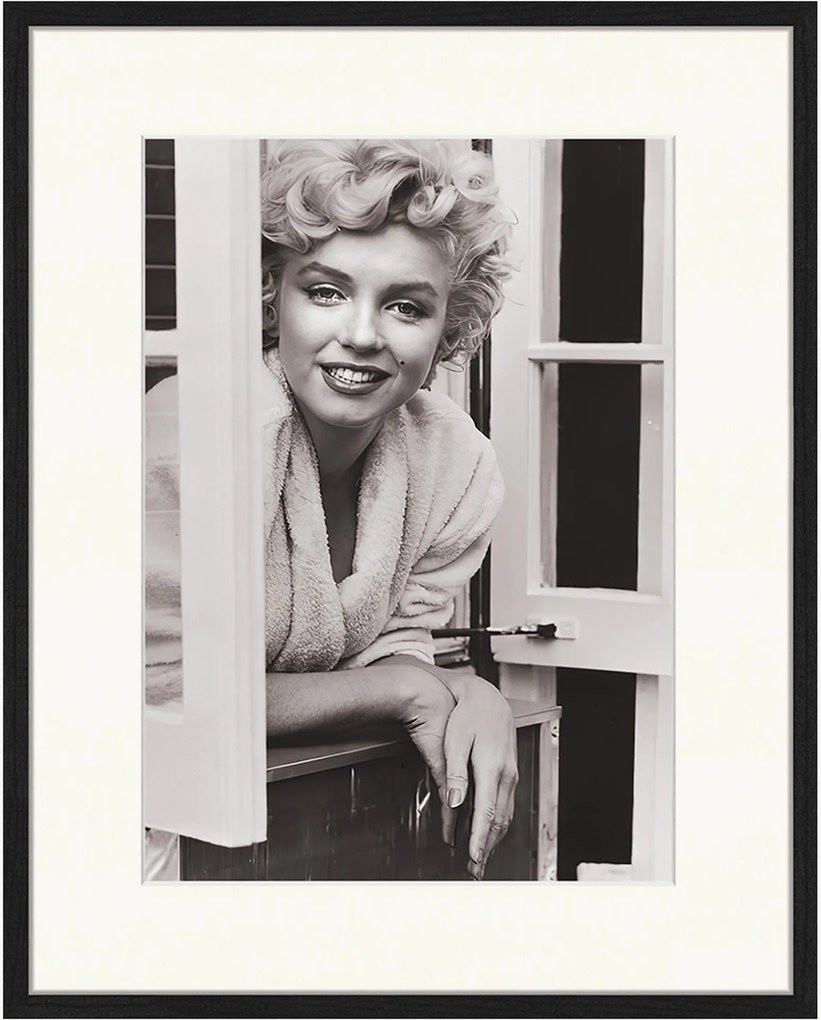 Impressão digital emoldurada Marilyn Monroe