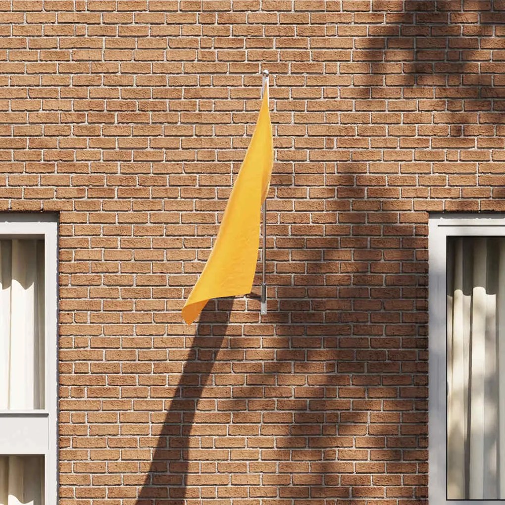 vidaXL Suporte de Poste para Bandeira Prateado 15 x 3 x 0,35 cm Aço