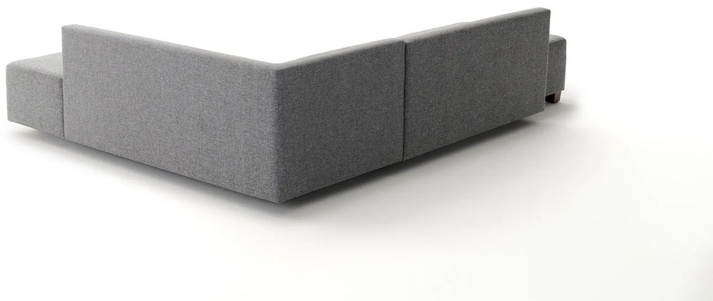 Sofá-Cama de Canto Manama – Cinzento – 280x85x206 cm