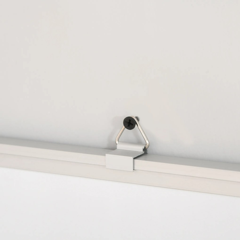 HOMCOM Quadro Magnético Quadro Magnético de Parede Incluí 10 Ímás 1 Apagador e 4 Marcadores 60x45 cm Branco