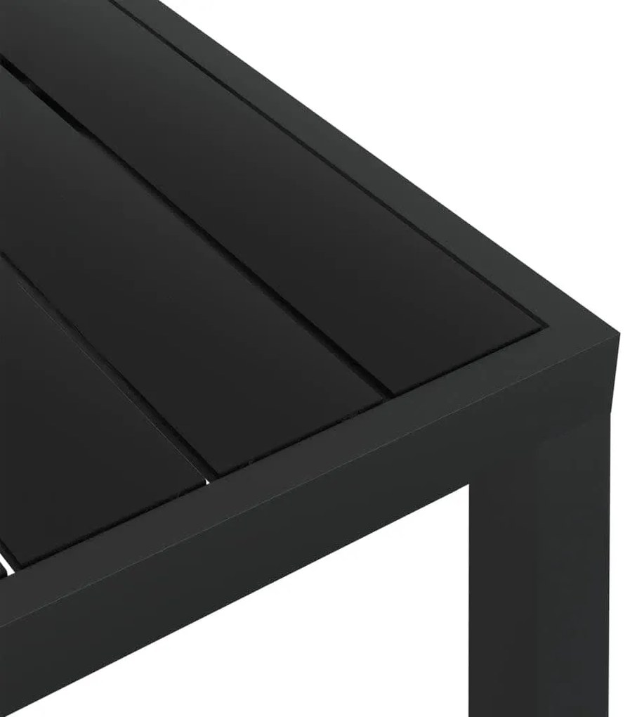 3 pcs conjunto de jantar p/ jardim c/ almofadões vime PE cinza