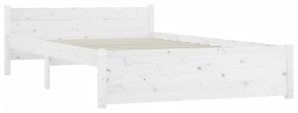 Estrutura de cama c/ gavetas 140x190 cm branco