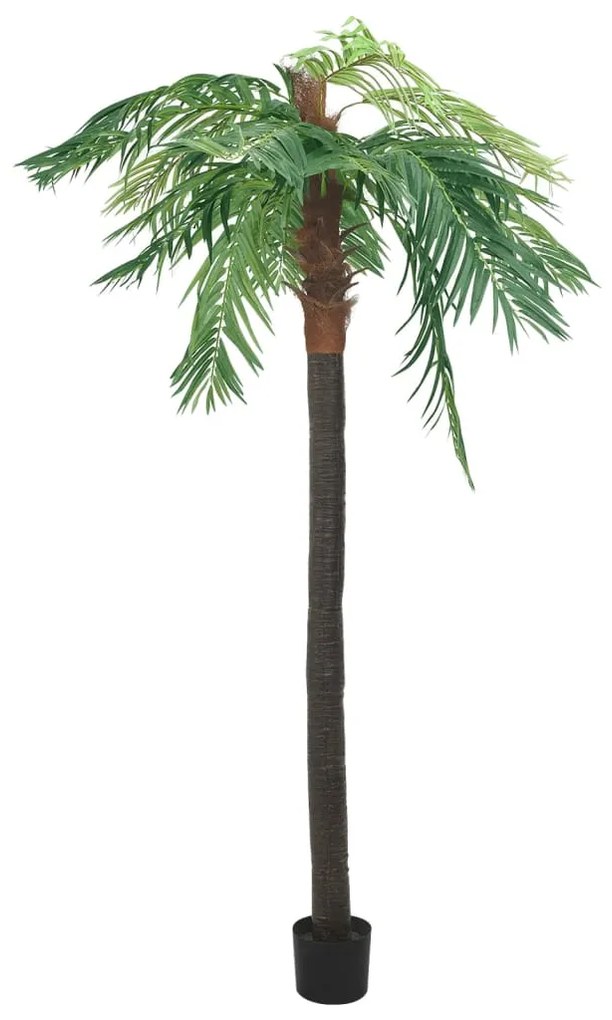 vidaXL Palmeira phoenix artificial com vaso 305 cm verde