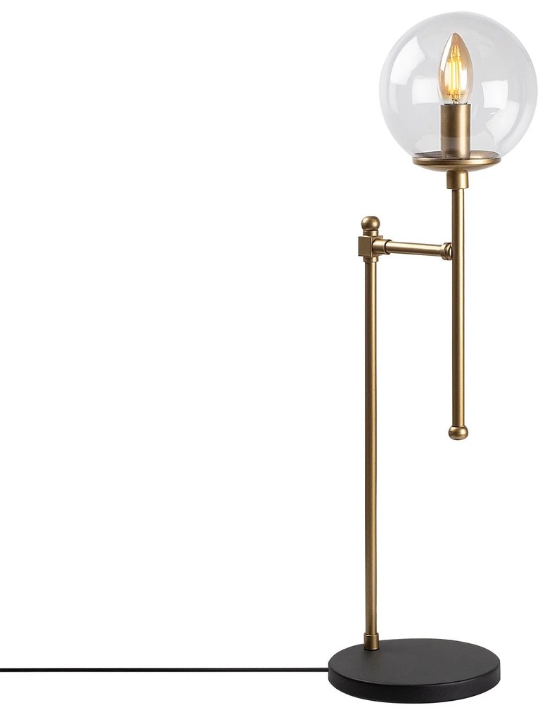 Candeeiro de Mesa Step – Dourado – 18 x 24 x 66 cm