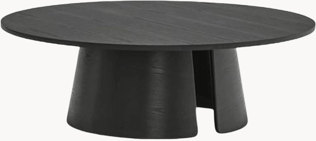 Mesa de centro redonda em madeira Cep