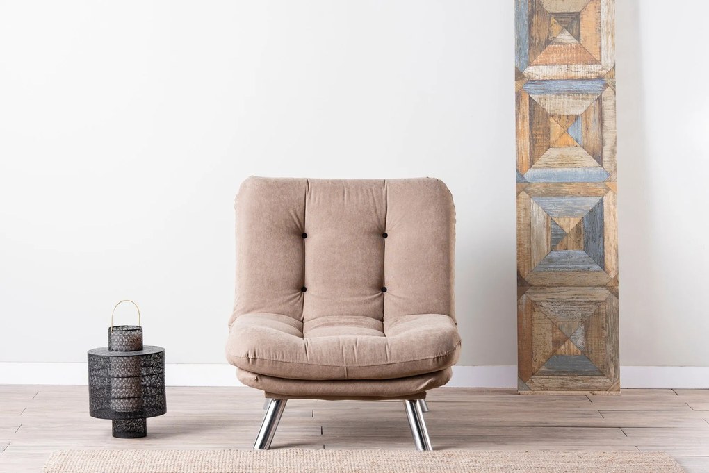 Conjunto de Mobiliário de Sala Inci – Nogueira e Creme – TV Unit: 160x