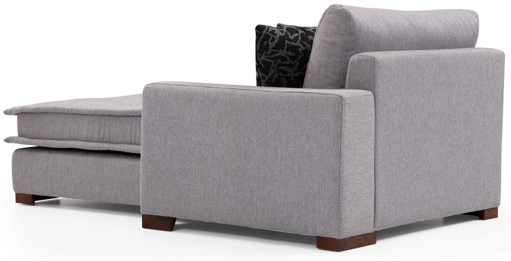 Sofá de Canto Lena – Cinzento Claro – 323 cm x 190 cm
