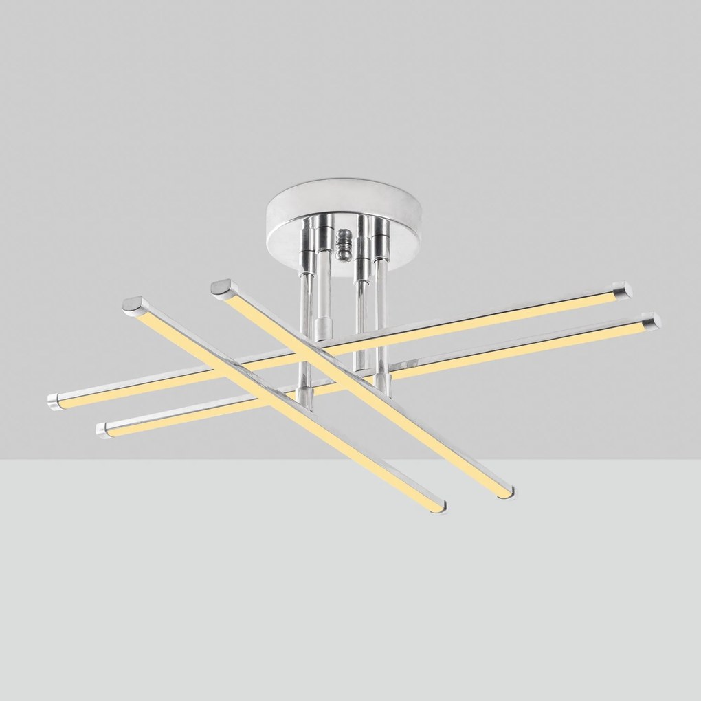 Chandelier Exhaust – Chrome – 61cm x 22cm