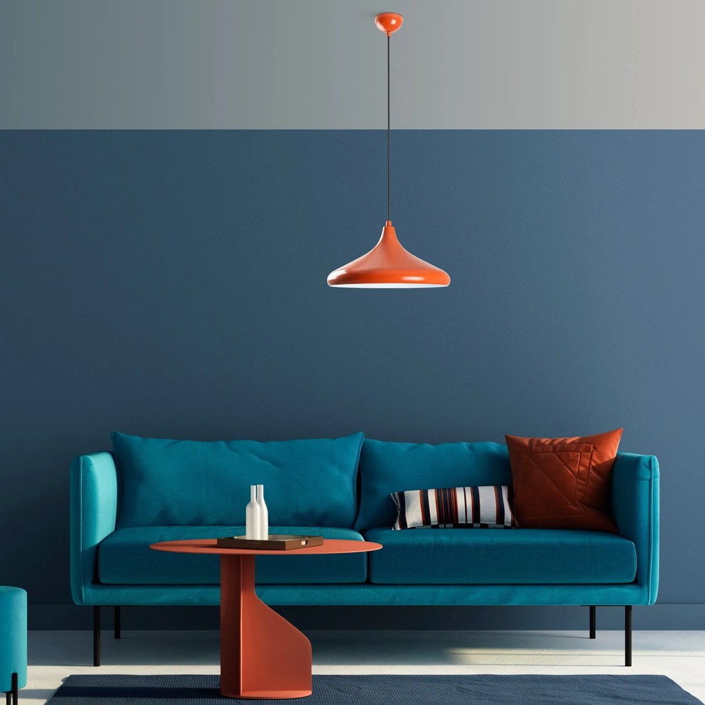 Candeeiro Eysan – Laranja – Ø35 h:20 cm