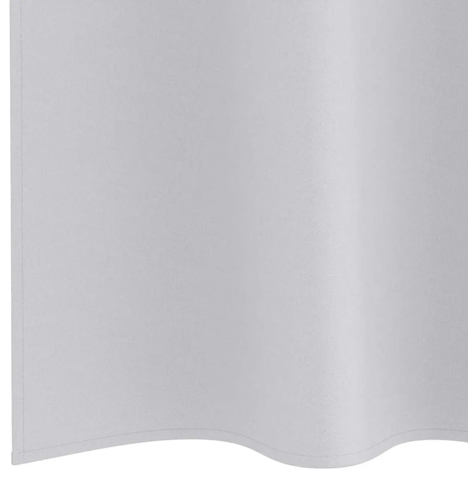 Cortinas com cortinas 2 pcs Cinza Claro 225 x 140 cm Poliéster