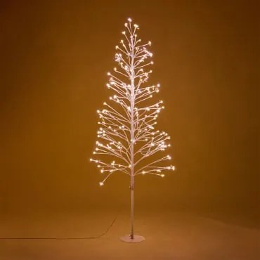 Árvore De Natal Led Em Ferro Dorvin Branco 4000k & ↑180 - Sklum