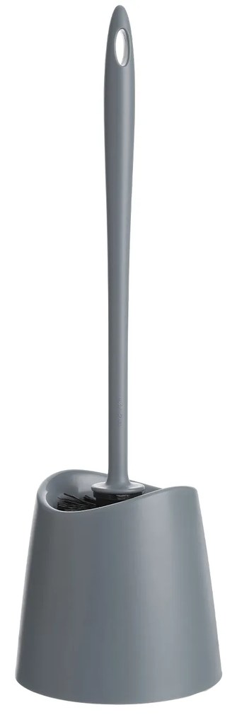 Escovilhão Wc Standard Cinza Ø12X38CM
