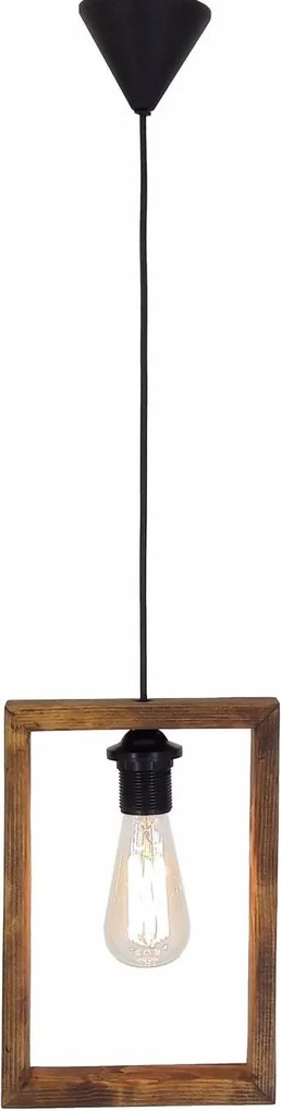 Chandelier Ahsap – Nogueira – 20 x 4,5 x 80 cm