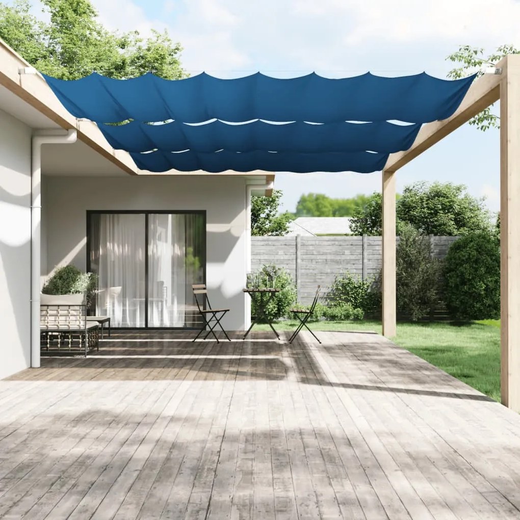 Toldo vertical 250x360 cm tecido oxford azul