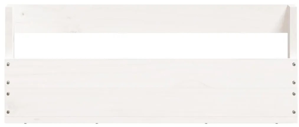 Sapateiras de parede 2 pcs 59x9x23 cm pinho maciço branco
