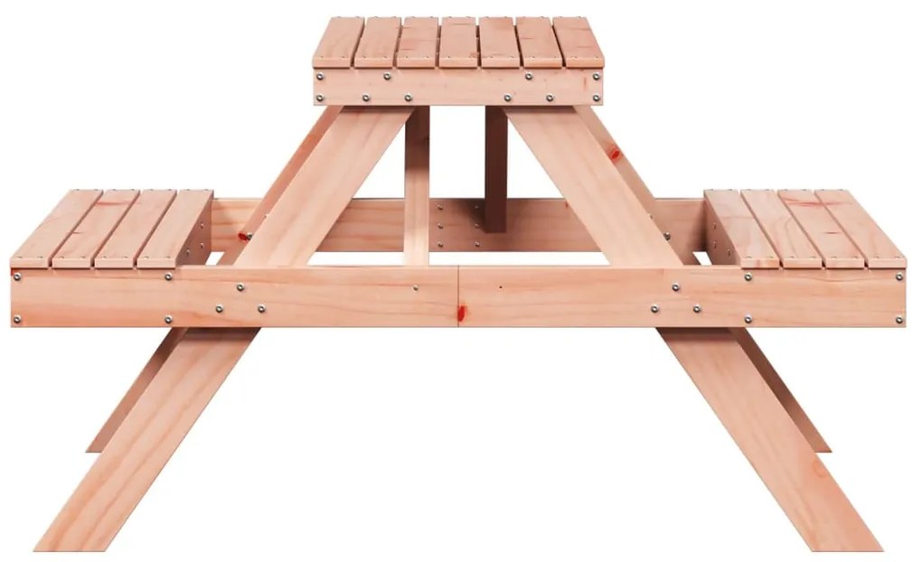 Mesa de piquenique 105x134x75 cm madeira de douglas maciça