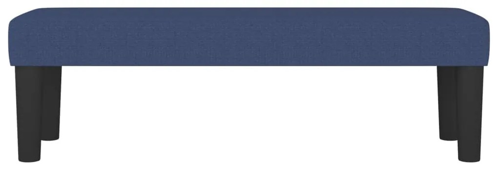 Banco 100x30x30 cm tecido azul