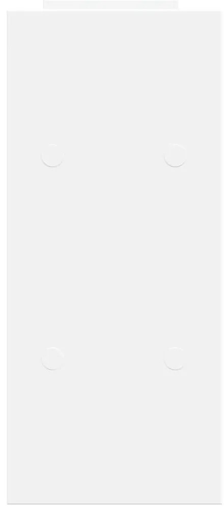 Organizador de secretária 38,5x17x39cm derivados madeira branco