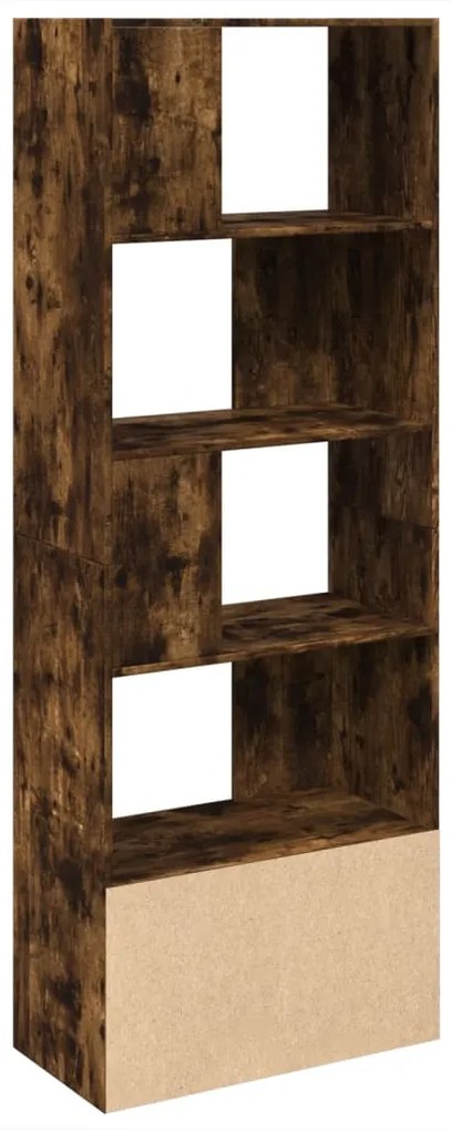 Estante 70x36x189 cm derivados de madeira carvalho fumado