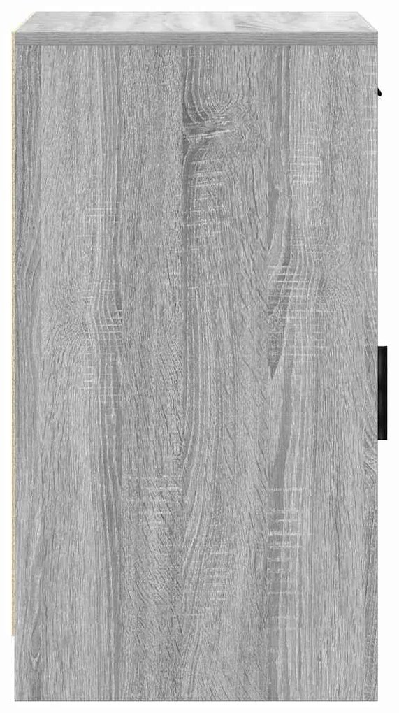 lado vidaXL cinza Sonoma 40x41x75 cm madeira engenheirada
