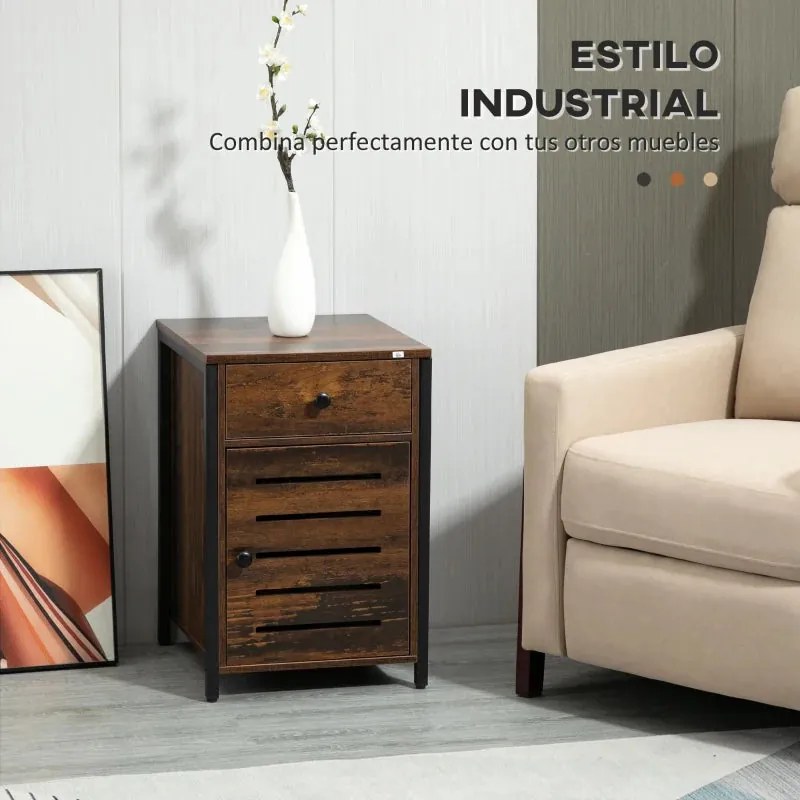 Mesinha de Cabeceira Rafal - Design Industrial