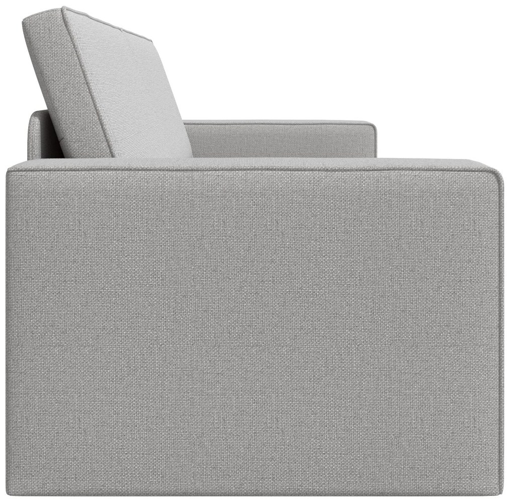 Sofá Cama 2-em-1 Cinza Nuvem 245x150x60.5 cm Tecido